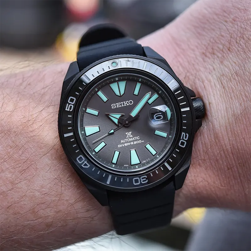 Seiko Prospex Samurai 'Night Vision' Limited Edition Men's Watch- SRPH97K1